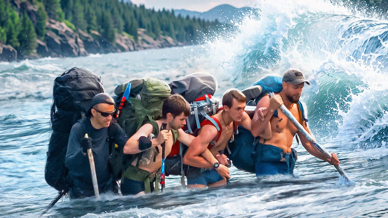 ОДИЧАВШИЕ В ЛЕСУ МУЖИКИ ТВОРЯТ ДИЧЬ И БЕСПОЩАДНО ЛОМЯТ