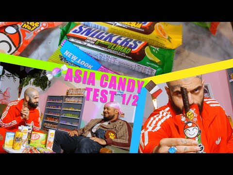 ASIA Candy Test 🍫🍬 Stiftung Dadashtest - Episode 2 mit Lando TEIL 1/2