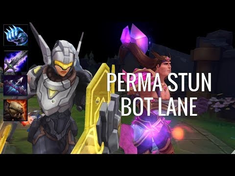 INSANE! PERMA STUN BOT LANE?! - Leona Taric Bot - Off Meta Monday - League of Legends