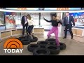 Natalie And Tamron Show American Grit On Military Style Obstacle Course TODAY