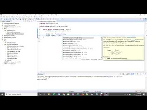 Java Code Interview Questions 1 Reverse String