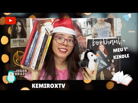 LTIMO BOOKHAUL DO ANO e meu 1 Kindle | Kemiroxtv