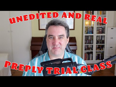 A Real Preply Trial Class / 55 Minutes / Unedited Lesson on Preply
