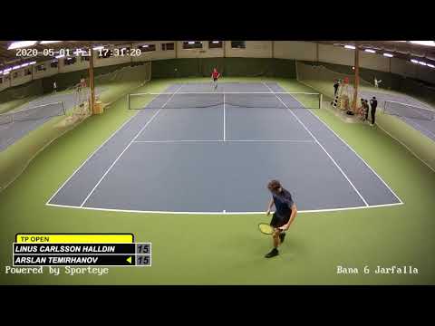 Linus Carlsson Halldin - Arslan Temirhanov, TP Open 2020 (Supertiebreak, Popcornmatch) - Highlights