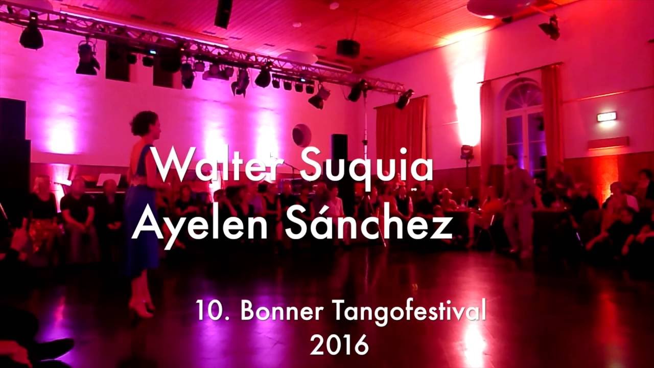 10 Bonner Tango Festival, Ayelen Sanchez y Walter Suquia. "Paisaje" vals