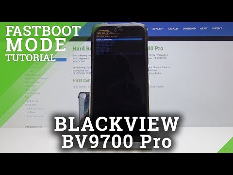 Fastboot Mode in BLACKVIEW BV9700 Pro - How to Open & Exit Fastboot Module