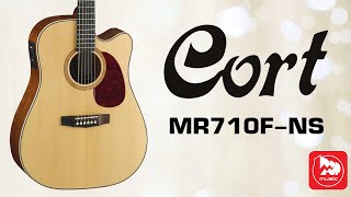 Video thumbnail for Электроакустическая гитара CORT MR710F (традиционный дредноут с подключением) by PopMusicRu
