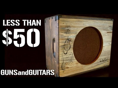 Build your DREAM guitar cabinet for LESS THAN $50!!!