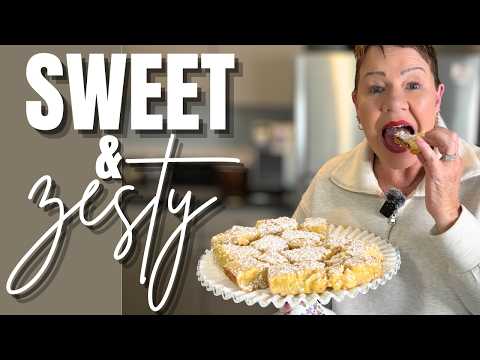 Buttery Shortbread Crust Meets Tangy Lemon Filling: Classic Lemon Bars from Scratch