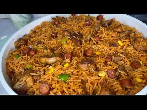 How to make JAMBALAYA RICE || Simple JAMBALAYA RICE Recipe