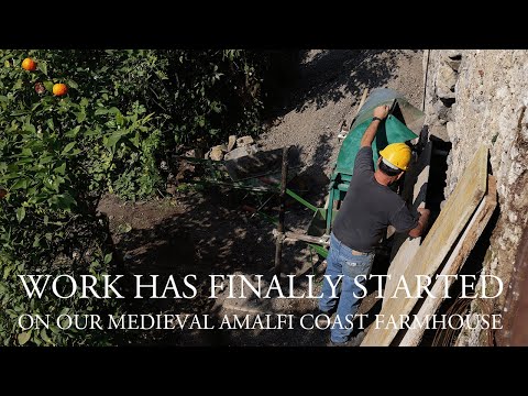 Starting the work on our Italian ruin! (#10)