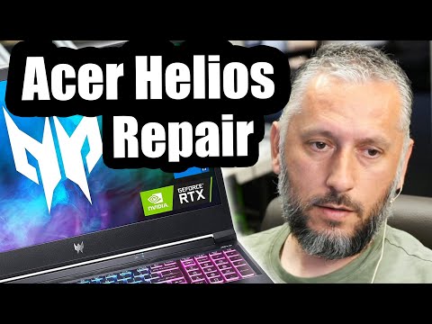 Expensive Acer Helios 300 Laptop Won't power on because of this.. Is it Fixable?