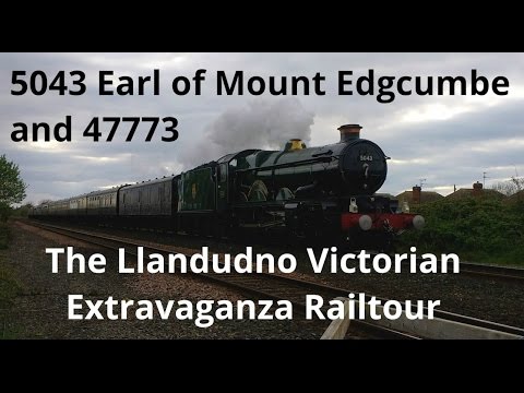Prestatyn 29.4.2017 - 5043 Earl of Mount Edgcumbe & 47773 Llandudno Extravaganza