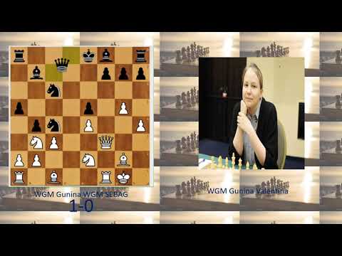 WGM Gunina vs WGM Sebag | Cairns Cup 2019