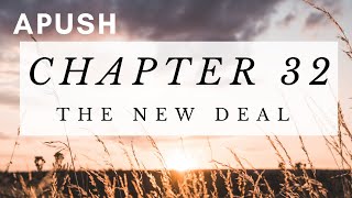 APUSH Chapter 32: The Great Depression and the New Deal (American Pageant)