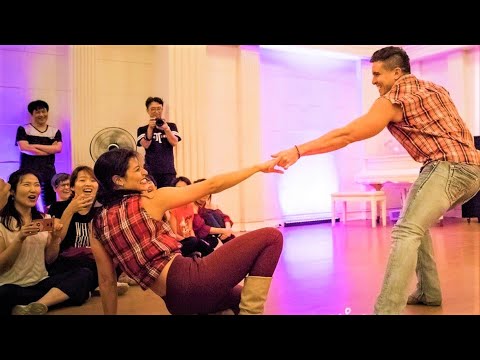 JESSICA PACHECO & Diego Borges | WEST COAST SWING DANCE | FreeStyle | Fall, Fall in Swing (KOR)