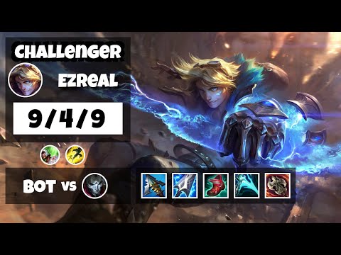 Ezreal vs Jhin TURKISH Challenger BOT (9/4/9) - v11.6