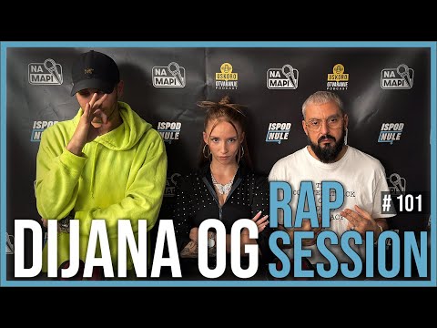 DIJANA OG| NA MAPI RAP SESSION #101 (prod. by Vertigo Beatz)