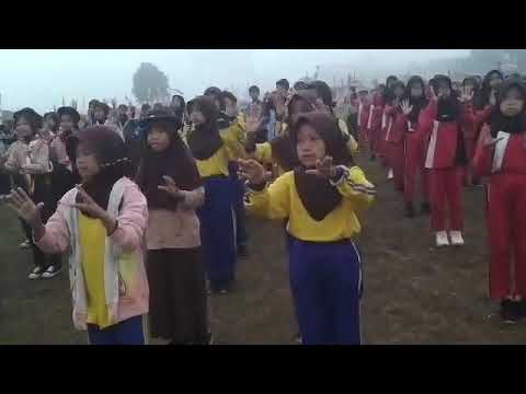 Kegiatan Pramuka Meriahkan HUT RI Di Lapangan Kecamatan Pagelaran Kabupaten Cianjur yang diikuti oleh seluruh sekolah SD/MI dan SMP/MTs di Kecamatan Pagelaran