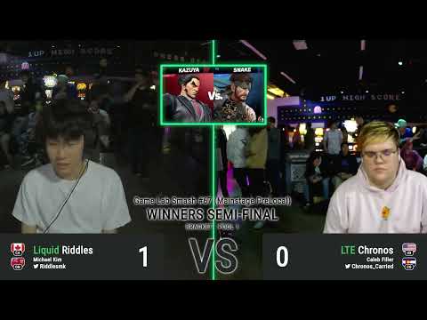GameLab-Smash #67 Chronos (Snake) Vs Riddles (Kazuya)