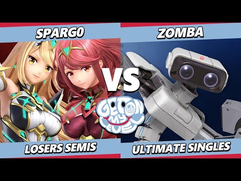 GOML 2023 Losers Semis - Zomba (ROB) Vs. Spargo (Pyra Mythra) Smash Ultimate - SSBU