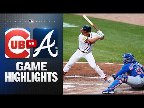 애틀랜타 VS 시카고컵스 5:2 MLB 스포츠하이라이트