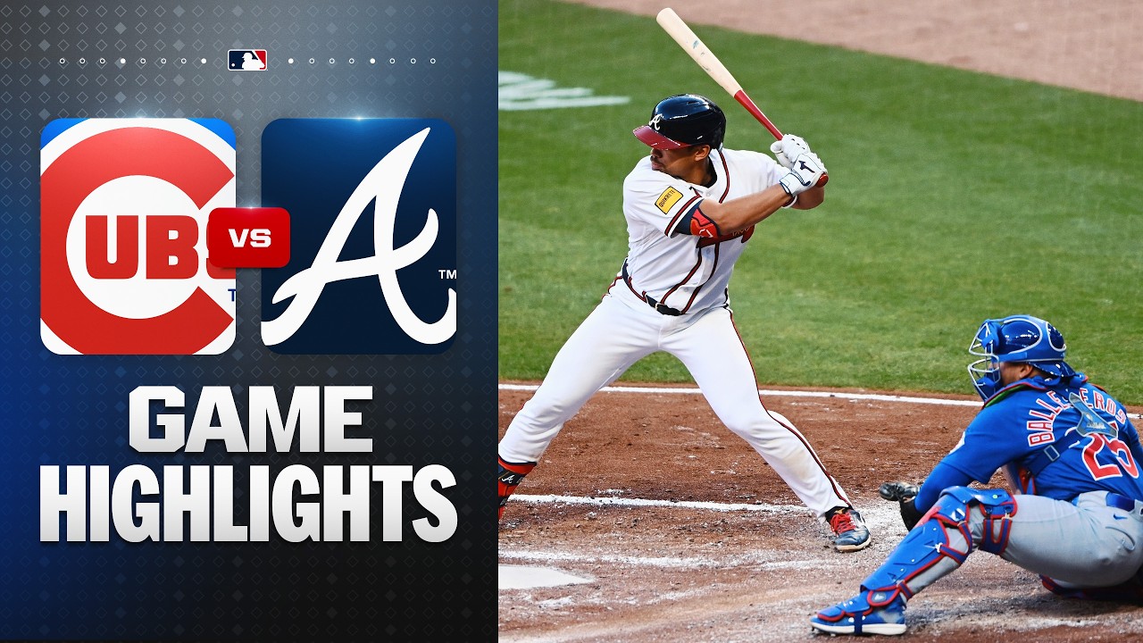 5월13일 시카고컵스 애틀랜타 MLB 하이라이트