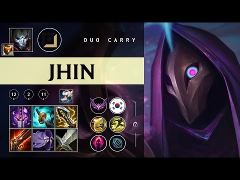Jhin ADC vs Lucian - KR Master Patch 26.01