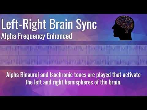 Hemi sync - Alpha Enhanced / Alpha Binaural and Isochronic Beats // Frequency Tuning