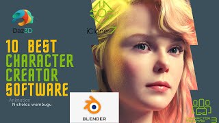 Best Character Creator Softwares- 10 Best 3D Free and Paid Animation Character Creator Software