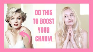 8 TIPS To Be Instantly CHARMING *Marilyn Monroe
