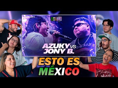 🩸¡SIN MIEDO A LA FUNA! - COLOMBIANOS REACCIONAN a JONY BELTRAN vs AZUKY [FMS WORLD SERIES SUPERLIGA]