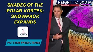 Pattern Predictions: Shades of the Polar Vortex, Snowpack Expands