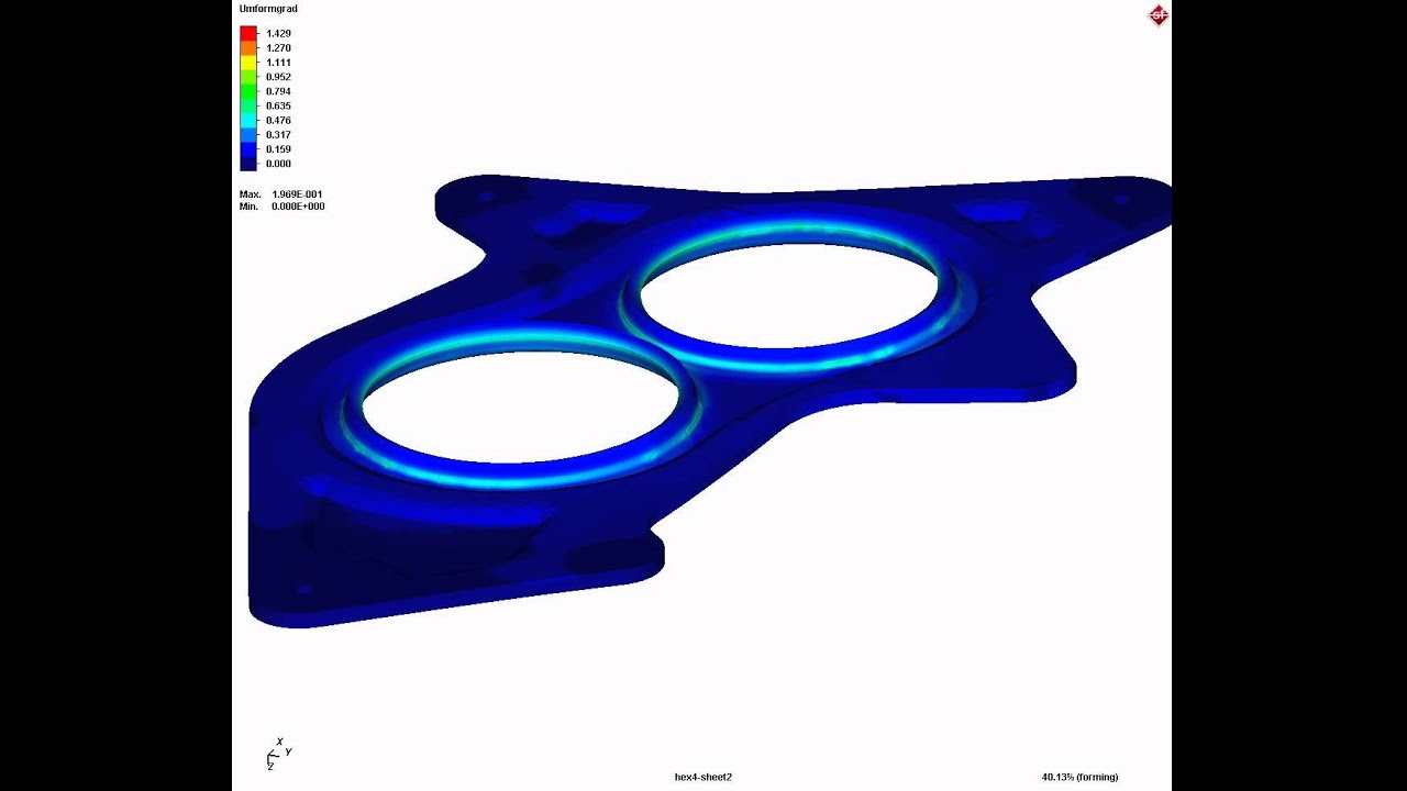 Forming Simulation - Press stamping - Fine forming
