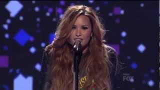 Demi Lovato &#39;Give Your Heart a Break&#39; Live on American Idol