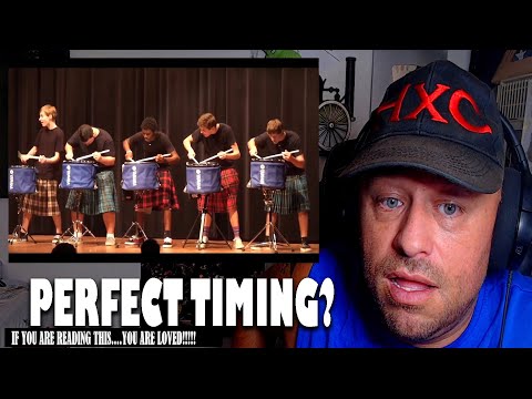 THE OFFICIAL Hot Scots drum line   2011   Nigel   Talent Show at LHHS REACTION!