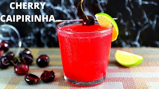 How To Make a Cherry Caipirinha