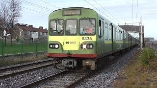 preview picture of video 'IE 8300 Class Dart Train number 8335 - Booterstown to Blackrock'