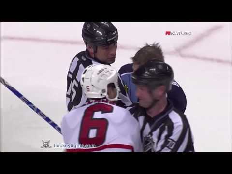 Tim Gleason vs Bryan Allen Mar 6, 2010