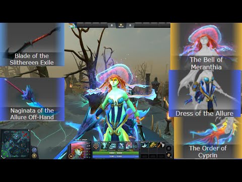Naga Siren Mix Set The Order of Cyprin / The Bell of Meranthia / Dress of the Allure