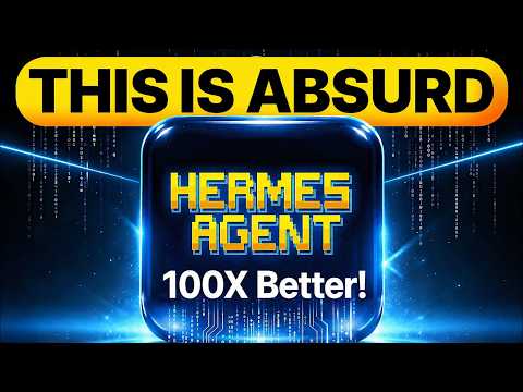 Video Thumbnail: Hermes AI Agent + Obsidian + Omi is Insane (FREE!)