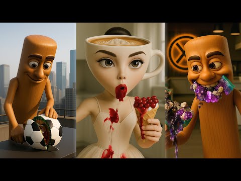 All of Tung Tung Tung Sahur's ASMR Mukbangs in One Video