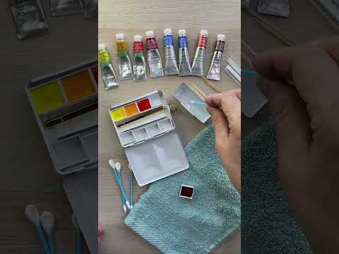 Set Up My New Whiskey Painters Palette With Me