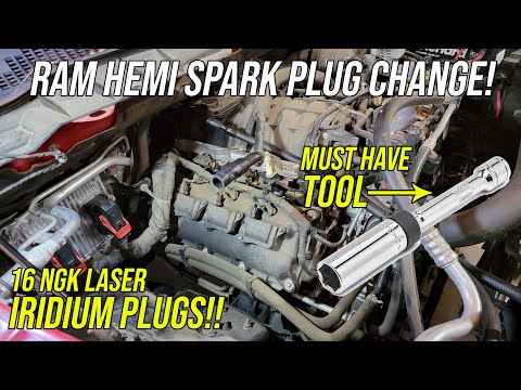 HEMI Spark Plug Install - Changing the 5.7 HEMI plugs - NGK Iridium