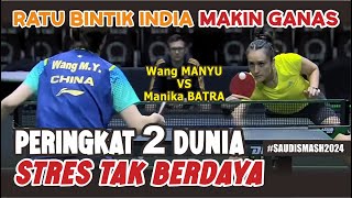 Download lagu MANIKA BATRA VS WANG MANYU  ||  STREESS TAK BERDAYA - SAUDI SMASH 2024 mp3