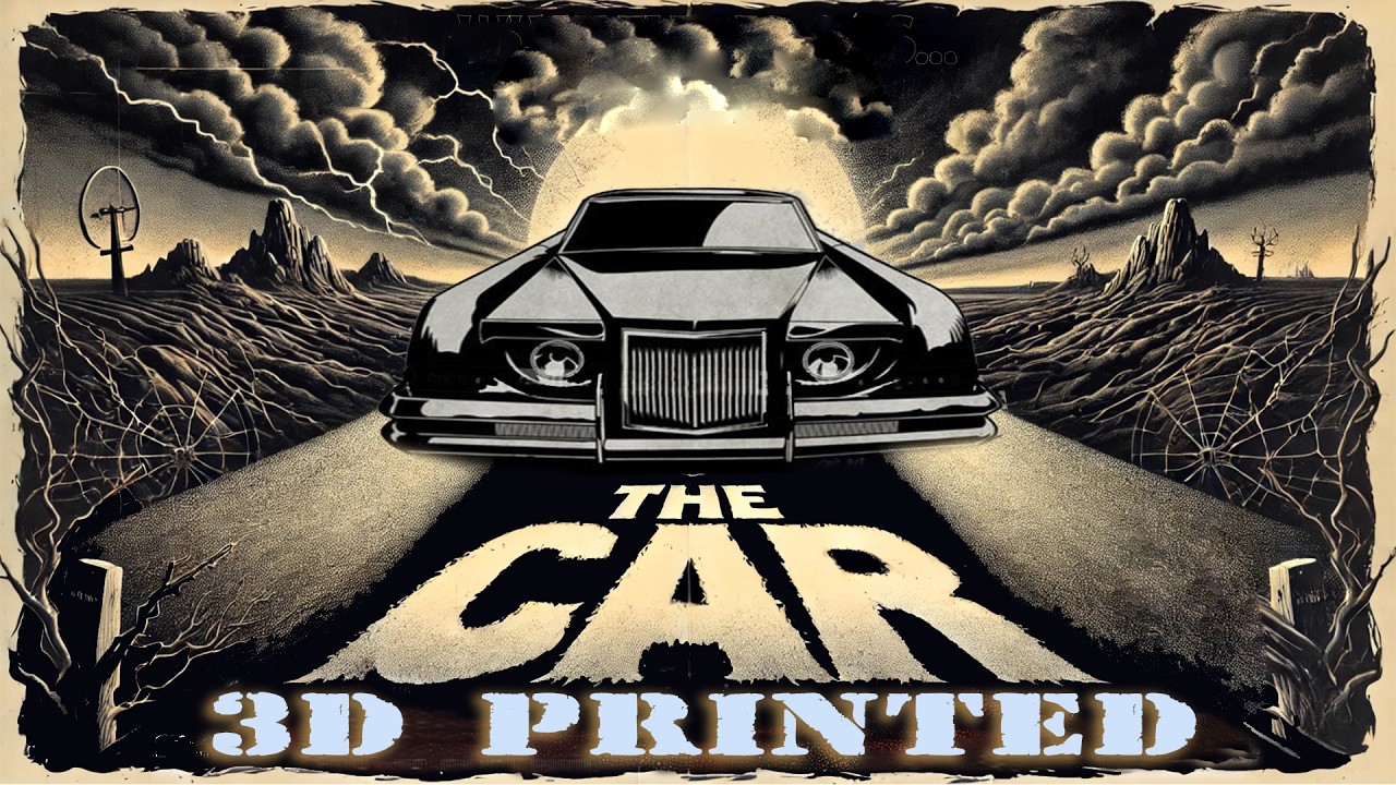 Evil Car STL legendary movie Car for 3D Printing 3D Print Model