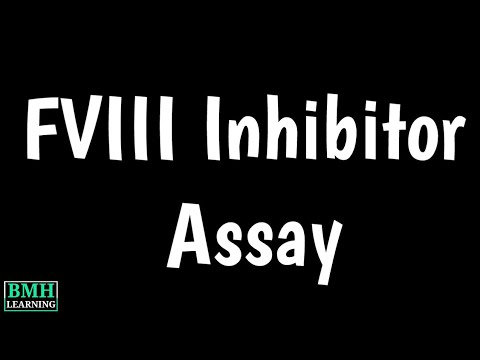 FVIII Inhibitor Assay | FVIII inhibitors | Coagulation Factor Inhibitor Assay | CF Inhibitors |