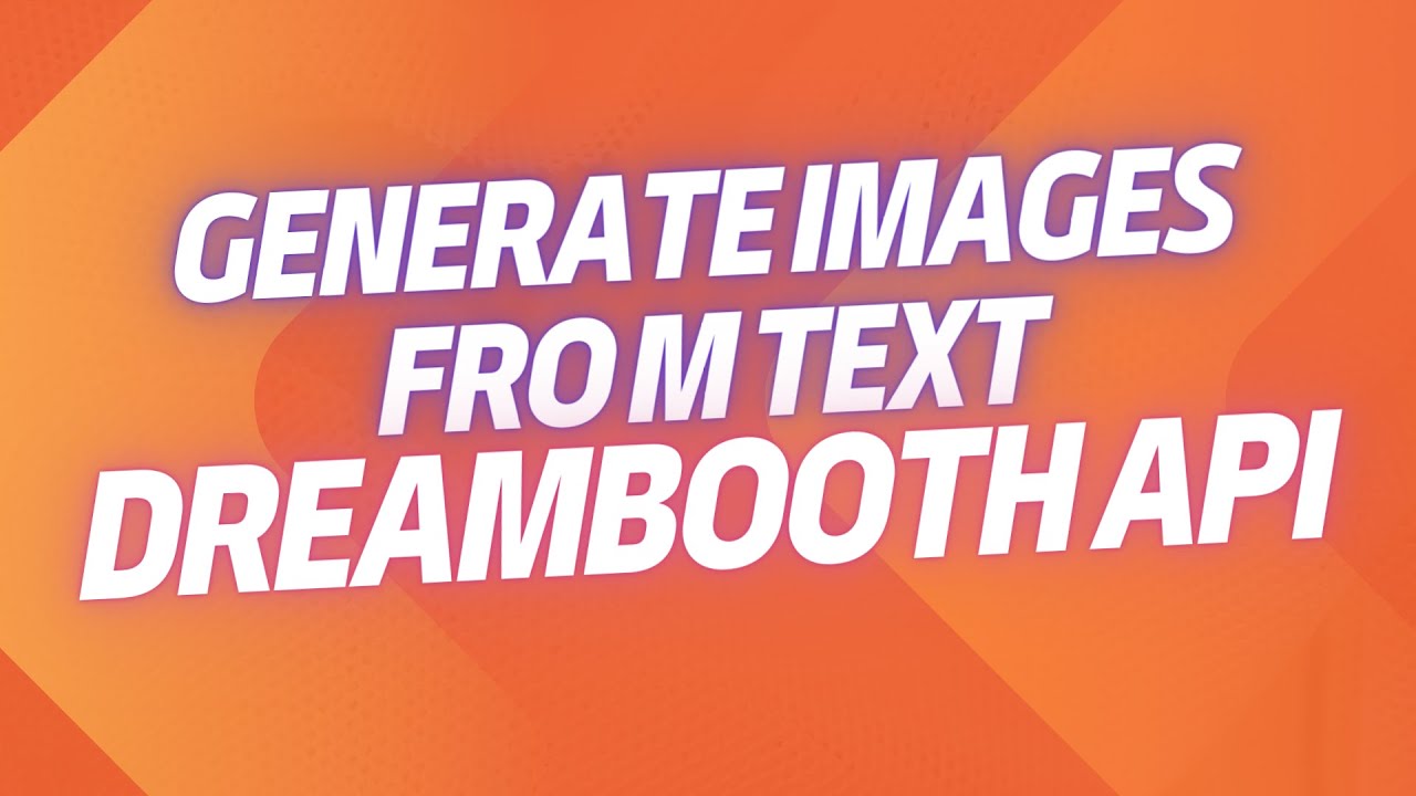 How to use the Dreambooth text2img endpoint - Stable Diffusion API