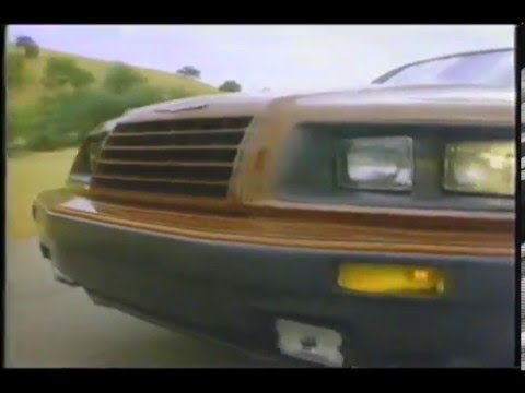Joe Montana in 1985 Ford Thunderbird Commercial