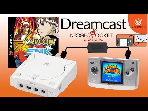Dreamcast to Neogeo Pocket LINK - Capcom Vs SNK Millennium Fight 2000 to Match of the Millennium